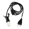 Black Single Light Cord Set #022