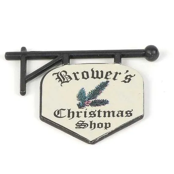 Brower's Christmas Shop Sign