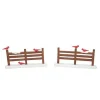 Cardinal Christmas Fence