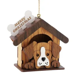 Dog In House Ornament