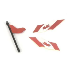East Harbor Ferry Canadian Flags (2) & Red Flag