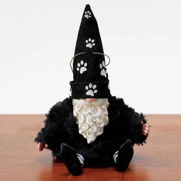 Gnome Furry Pet Orn Blk