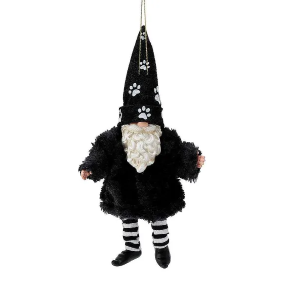 Gnome Furry Pet Orn Blk