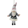 Gnome Grey Coat Orn