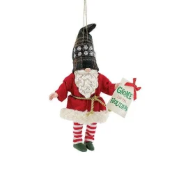 Gnome Holidays Orn