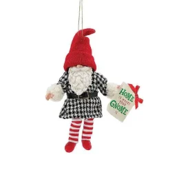 Gnome Home Orn