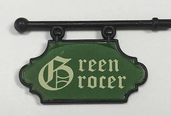 Green Grocer Hanging Sign