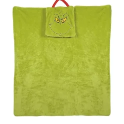 Grinch Travel Blanket