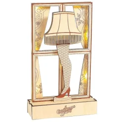 Lit Leg Lamp
