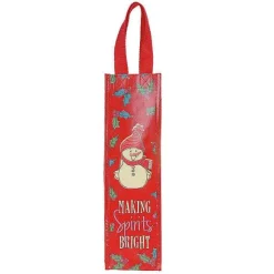 Making Spirits Bright Wine Bag