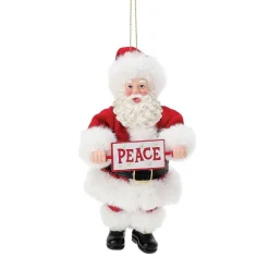 Peace/Joy Flip Orn