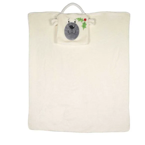 Polar Bear Travel Blanket