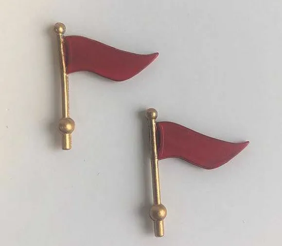 Red Flags-Set Of 2