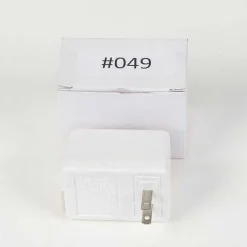 Replacement Adapter 12V Ac 1000Ma White Plug Only