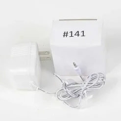 Replacement Adapter 12V Ac 850Ma White Male Jack With Aux Clip