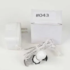 Replacement Adapter 3V Dc 700Ma White Male Auxiliary Clip
