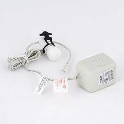 Replacement Adapter 3V Dc 500Ma White W/Male Aux Clip And 56.53121 Bulb