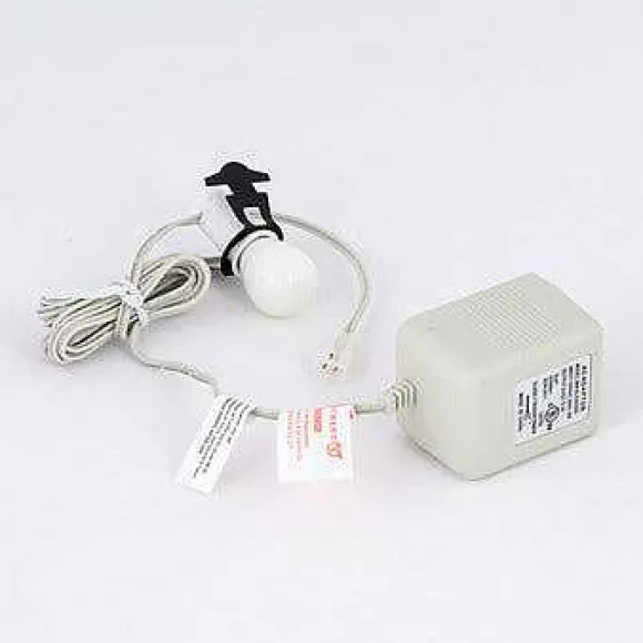 Replacement Adapter 3V Dc 500Ma White W/Male Aux Clip And 56.53121 Bulb