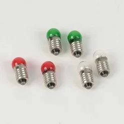 Replacement Light Bulbs - Red Green & Clear