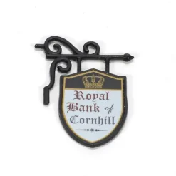 Royal Bank Of Cornhill Sign