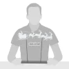 Santa's Sleigh Silhouette