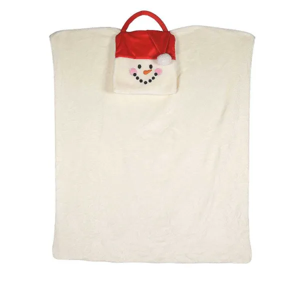 Snowman Travel Blanket