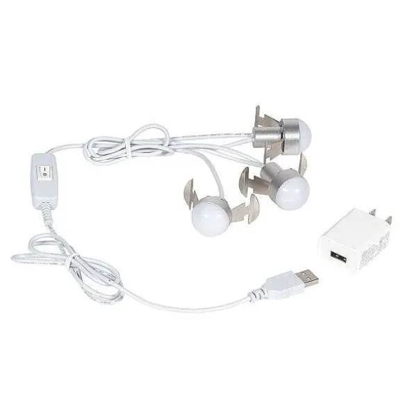 Village Usb Led 3 Light Set