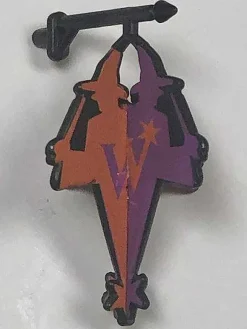 Weasley's Orange & Purple Sign
