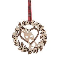 Wedding Toast Wreath Orn