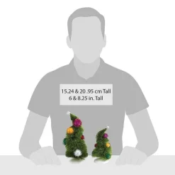 Wonky Trees, Set Of 2