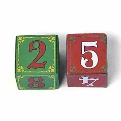Wooden Number Blocks (Set Of 2)