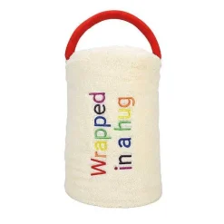 Wrapped In A Hug Rainbow Throw