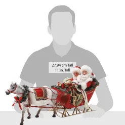 Xmspd One Horse Open Sleigh